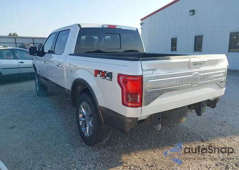 2016 Ford F-150 King Ranch из США, поврежденный, VIN 1FTEW1EG7GFD19712